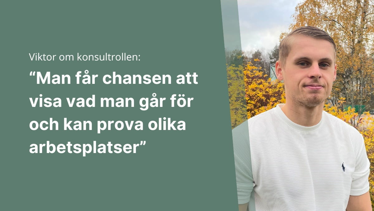 Intervju: Viktor Sahlberg gick från konsult till fast anställd via Jefferson Wells